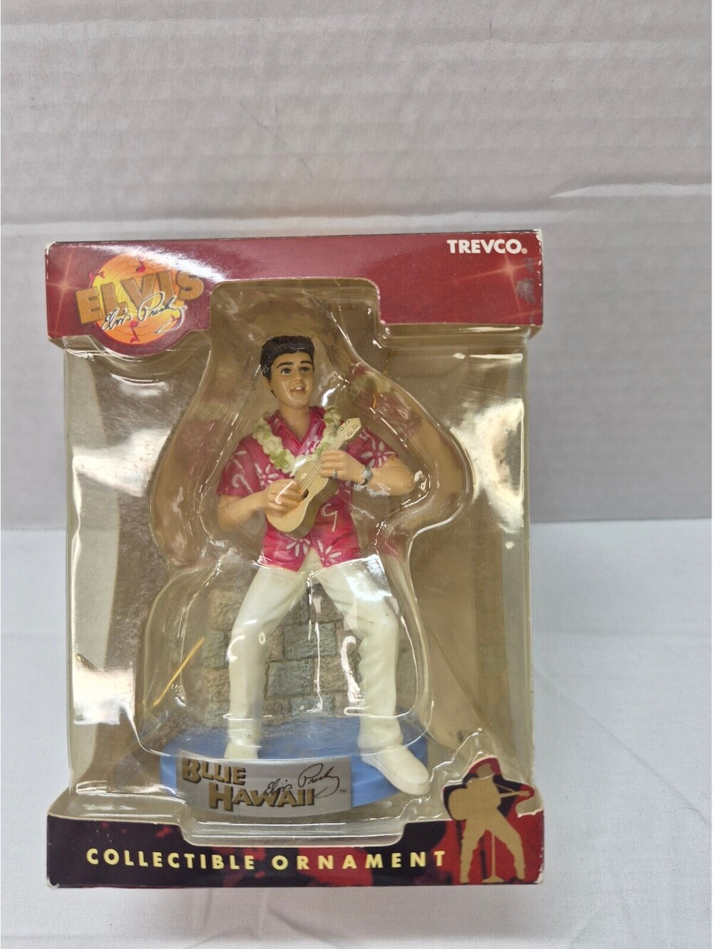 Trevco Elvis Presley Blue Hawaii Collectible Ornament in Original Box J108